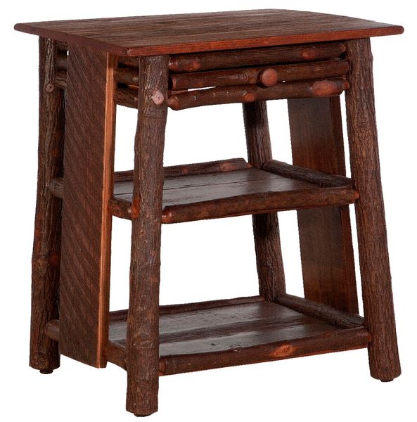 Old Hickory Retreat Bedside Table