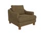 Olimpia Armchair with Wooden Frame