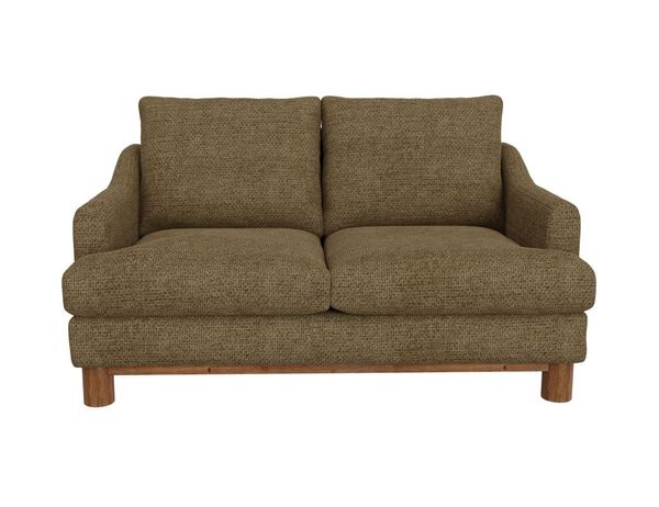 Olimpia Loveseat with Wooden Frame