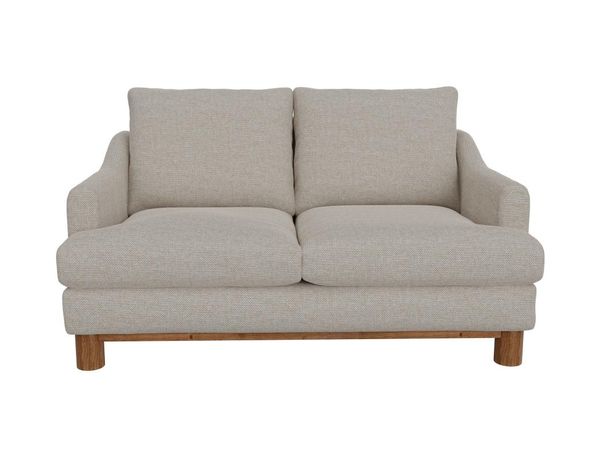 Olimpia Loveseat with Wooden Frame