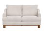 Olimpia Loveseat with Wooden Frame