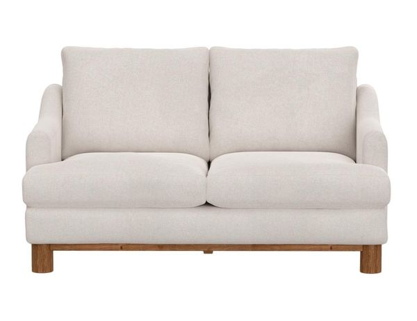 Olimpia Loveseat with Wooden Frame