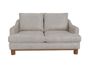Olimpia Loveseat with Wooden Frame