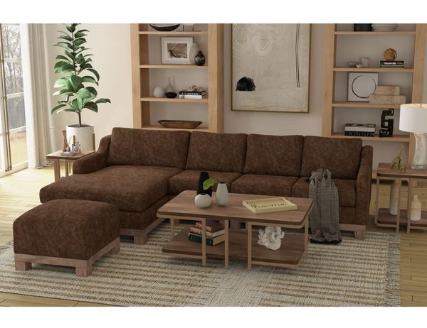 Samba Upholstered Square Ottoman