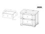 Parota 2-Drawer Nightstand