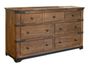 Parota 7 Drawer Dresser