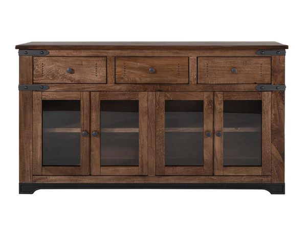 Parota 70" Console, 3 Drawers & 4 Doors