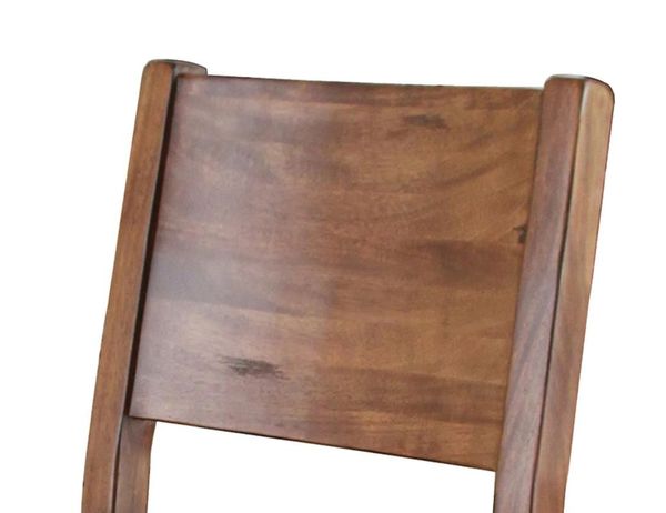 Parota Solid-Back Barstool
