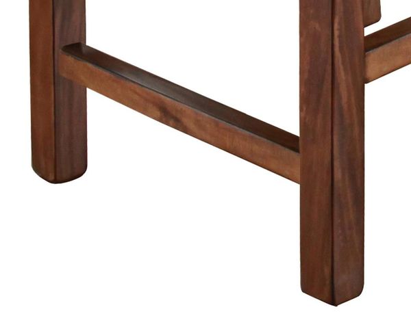 Parota Solid-Back Barstool