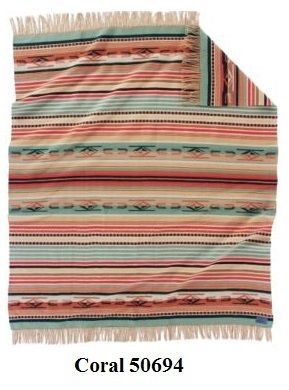 Pendleton Chimayo Fringed Jacquard Throws