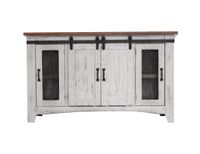 Pueblo White 60" Television Stand