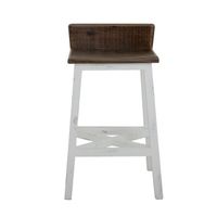 Pueblo White Bar Stool