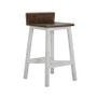 Pueblo White Bar Stool
