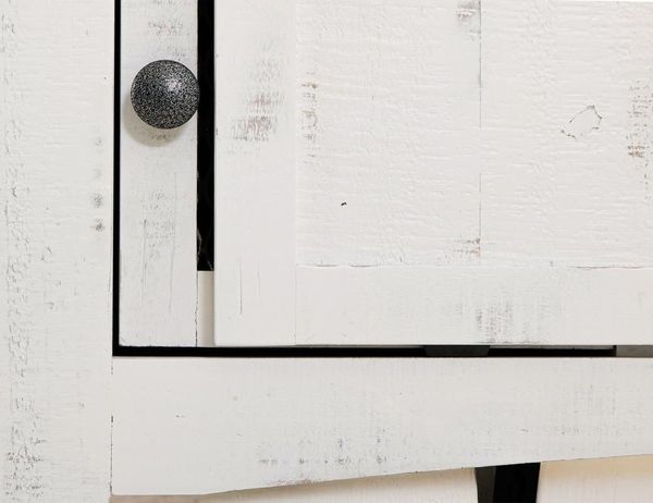 Pueblo White Cocktail Table