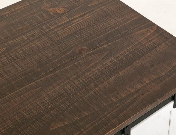 Pueblo White Cocktail Table