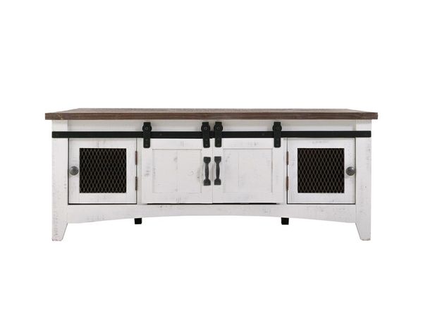 Pueblo White Cocktail Table