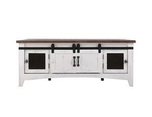 Pueblo White Cocktail Table