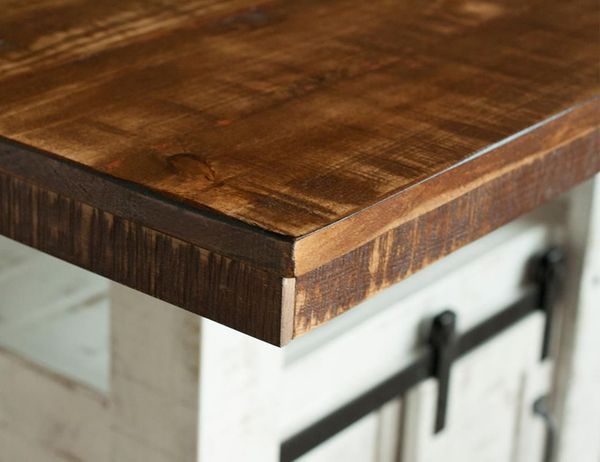 Pueblo White Counter Table