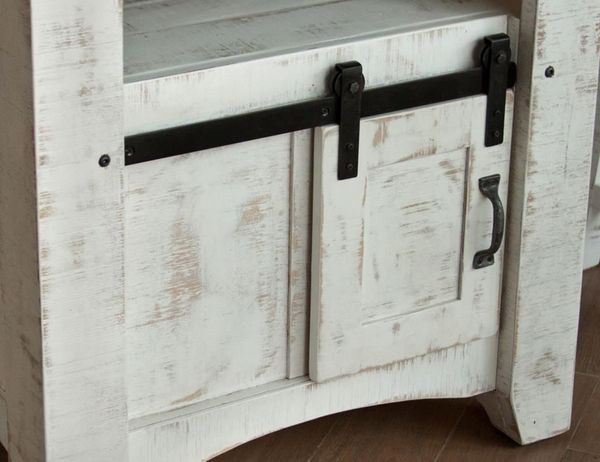 Pueblo White Counter Table