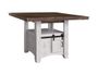 Pueblo White Counter Table