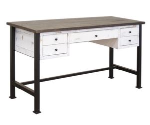 Pueblo White Desk