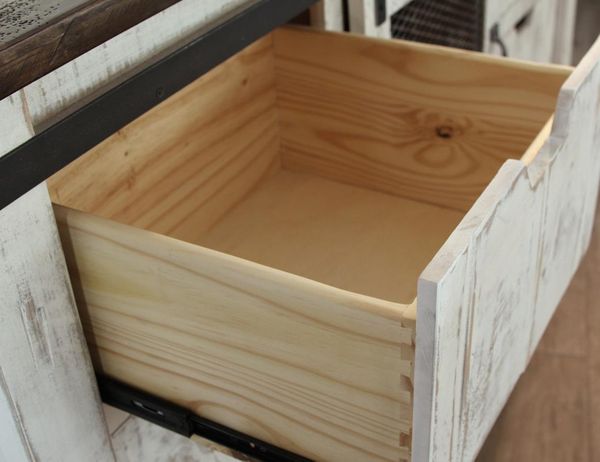 Pueblo White Dresser