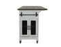 Pueblo White Kitchen Island
