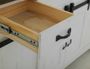Pueblo White Kitchen Island