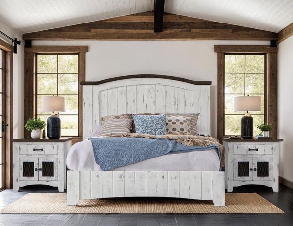 Pueblo White Nightstand