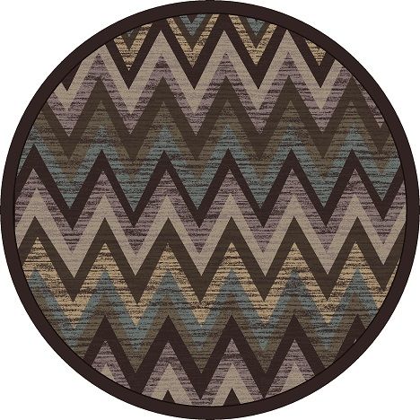 Rain Flame - Cool Earth Rug