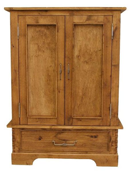 Rustic Alder Wardrobe