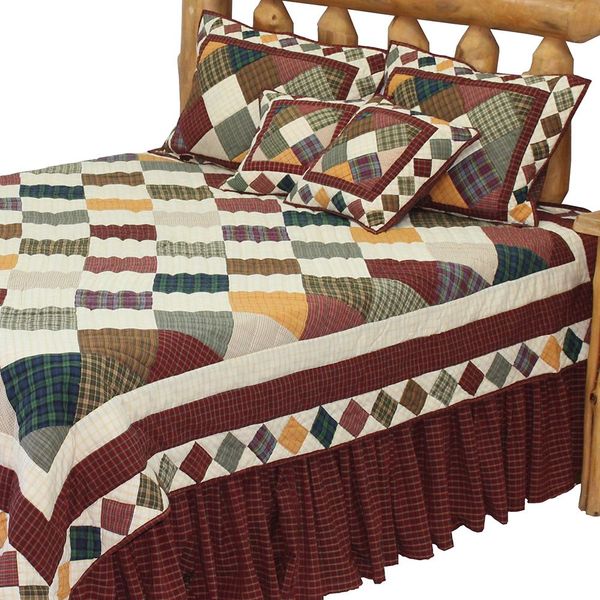 Rustic Cabin Quilt Set