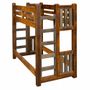Sawmill Rough Sawn Full over Full Bunk Bed