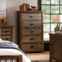 Sawmill Rough Sawn 5 Drawer Chest