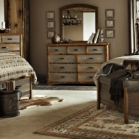 Sawmill Rough Sawn 9 Drawer Dresser