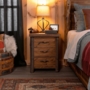 Sawmill Hickory 1 Drawer Nightstand