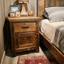 Sawmill Rough Sawn Enclosed Nightstand