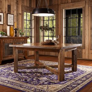 Sawmill Barnwood Square Dining Table