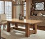 Sawmill Solid Pine Top Dining Table