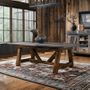 Sawmill Barnwood Breadboard Dining Table