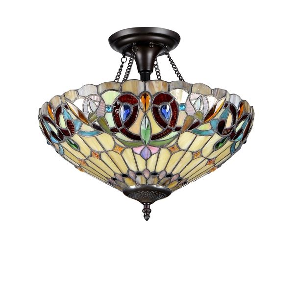 Serenity Semi-Flush Ceiling Lamp