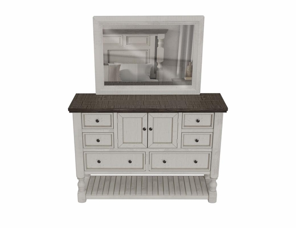 Stone 6 Drawer, 2 Door Dresser