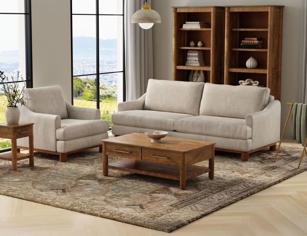 Olimpia Sofa with Wooden Frame