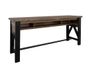 Loft Brown Counter Height Sofa Table