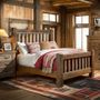 Sawmill Rough Sawn Spindle Bed