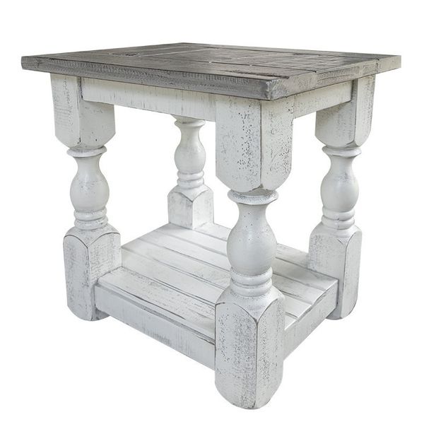 Stone Chairside Table