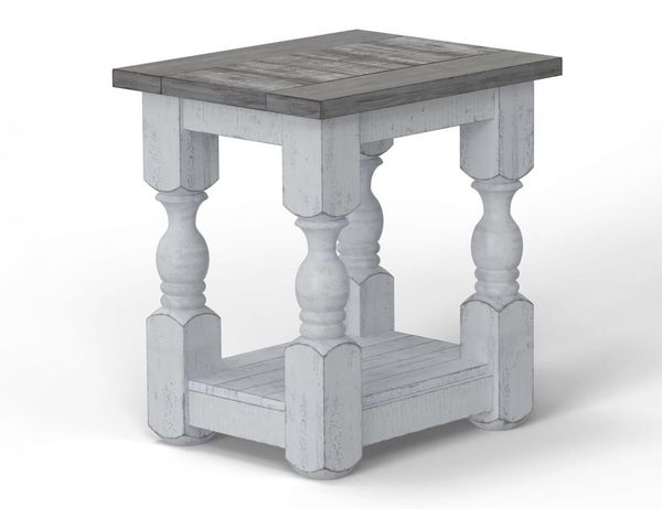 Stone Chairside Table