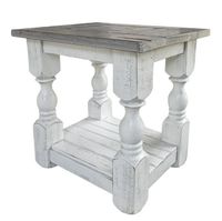 Stone Chairside Table