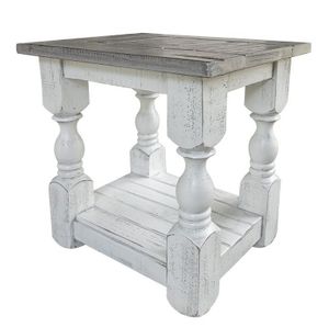 Stone Chairside Table