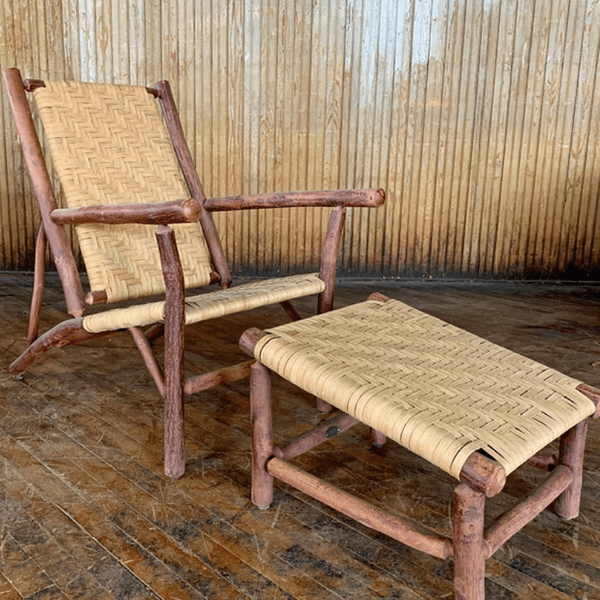 Sun River Deck Chair and Ottoman